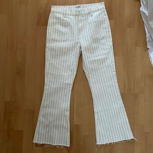 Nwot Frame denim Bardot striped jeans
